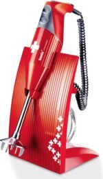 bamix SwissLine Stabmixer Set, Kirschrot – Bild 3