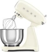 Smeg 50's Retro Style SMF05CREU Küchenmaschine 4,8 l, Creme
