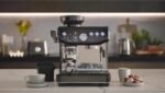 Sage the Barista Express Impress SES876BST Siebträgermaschine, Black Stainless Steel