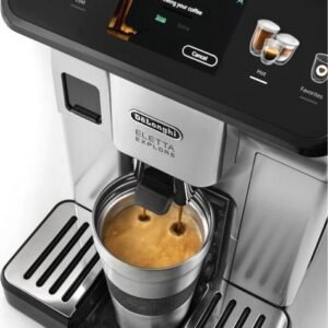 De'Longhi Eletta Explore ECAM450.55.S Kaffeevollautomat, Silber