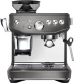 Sage the Barista Express Impress SES876BST Siebträgermaschine, Black Stainless Steel